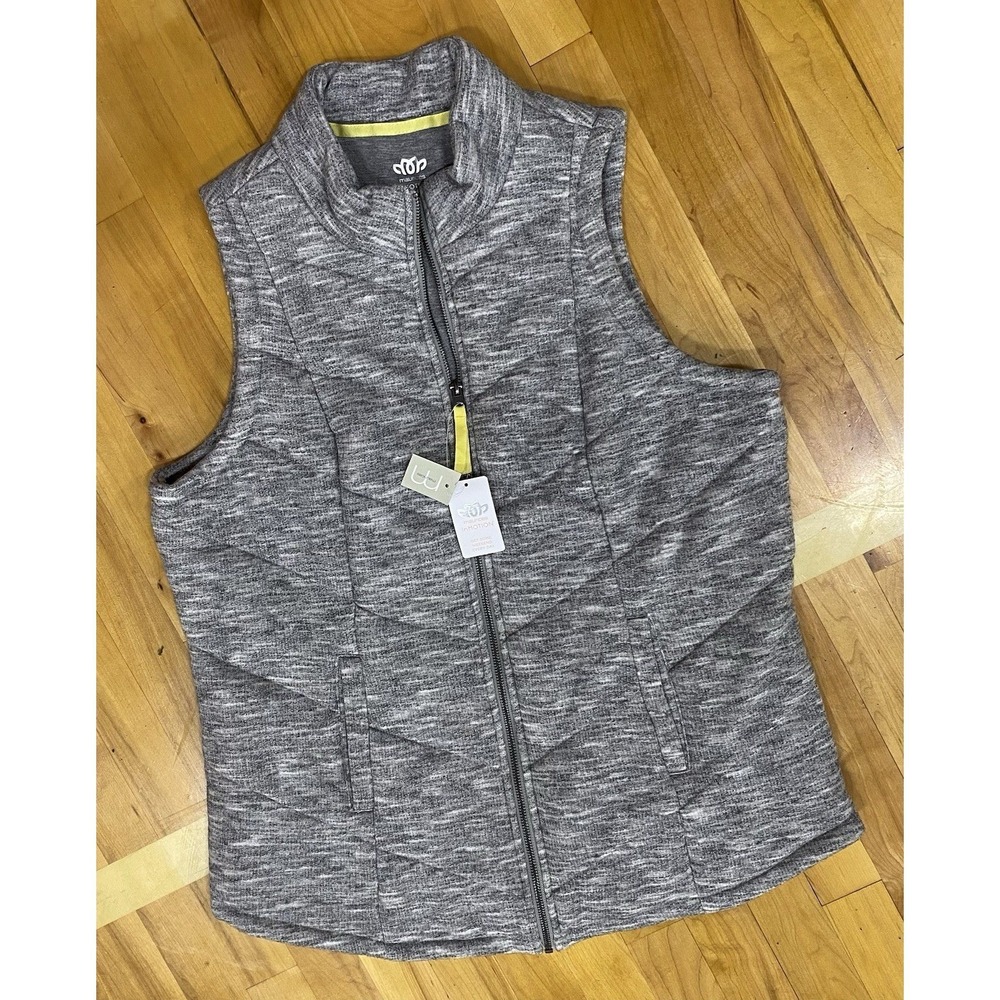 Women's‎ Maurice's Grey Puffer Vest Size XXL NWT